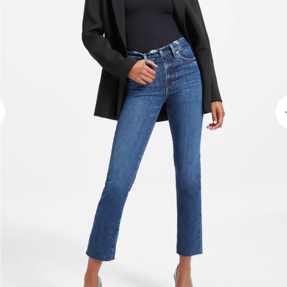 Good American Good Straight Jeans
